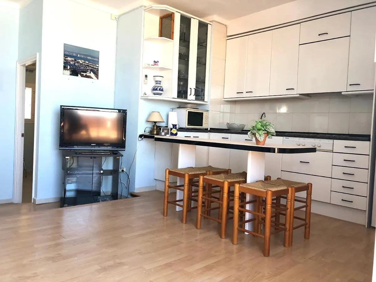 Apartament Nautica 10 - Apartamento Terraza Con Vistas Al Mar - Aire Acondicionado - Cerca Puerto, Playa Y Centro Roses